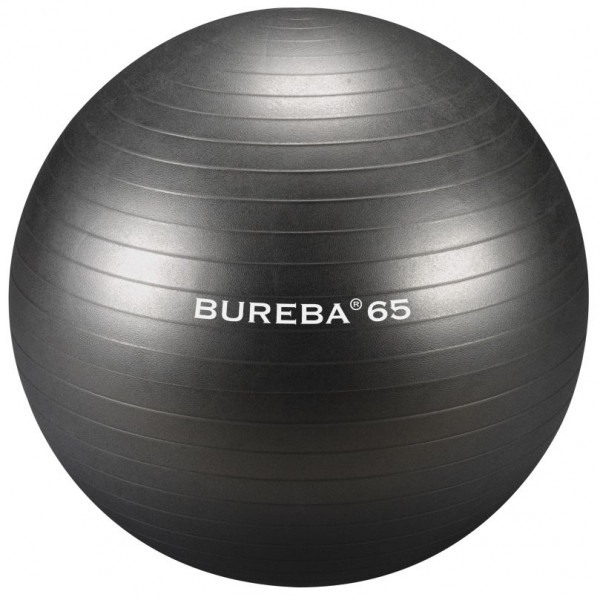 Kübler Sport BUREBA BASIC Unisex Gymnastikball ( 65 cm ), Anthracite