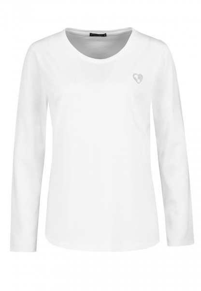 Stitch & Soul Damen Langarm-Shirt, White