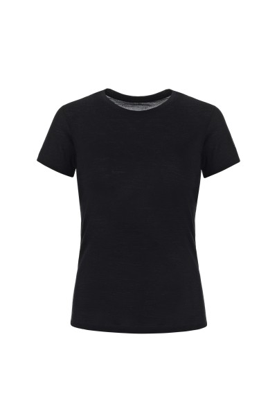  SNW004390872 super.natural W BASE TEE 140 Damen T-Shirt (Shortsleeve), Black