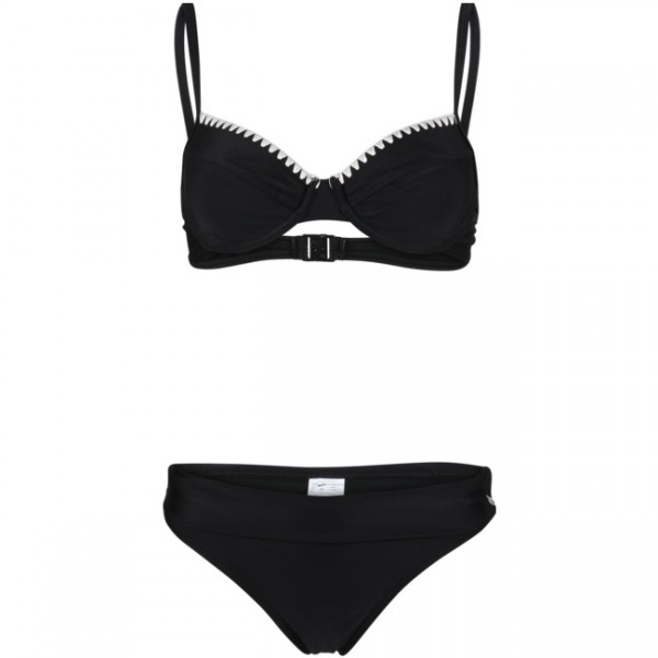 stuf CROCHET SEAM 5-L Damen Bikini, Black