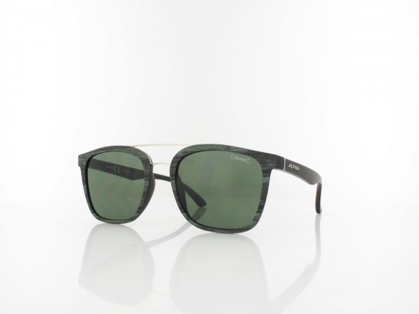 Alpina CARUMA I Damen Sonnenbrille, Green/Black Matt