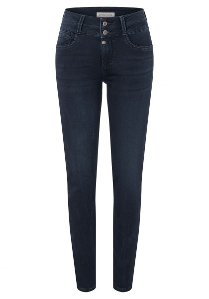 TIMEZONE ENYA Damen Womanshape Slim Jeans (32er Länge), Night Blue Wash