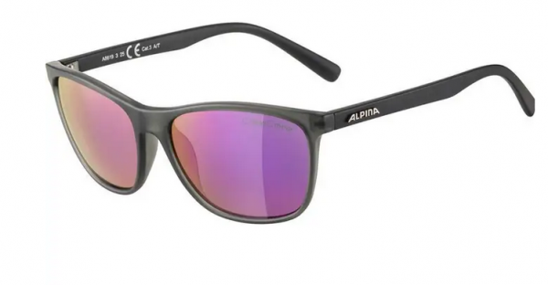 Alpina JAIDA Unisex Sonnenbrille, Grey Transparent Matt