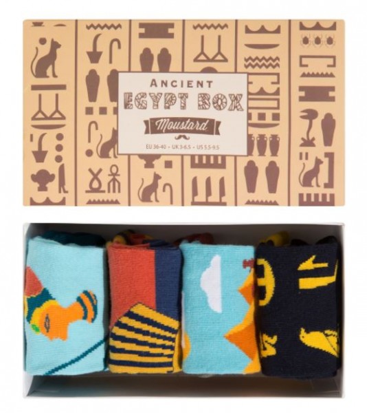 Moustard Ägypten Unisex Socken-Box