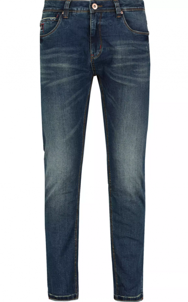 Sublevel Herren Slim Fit Jeans (34er Länge), Dark Blue