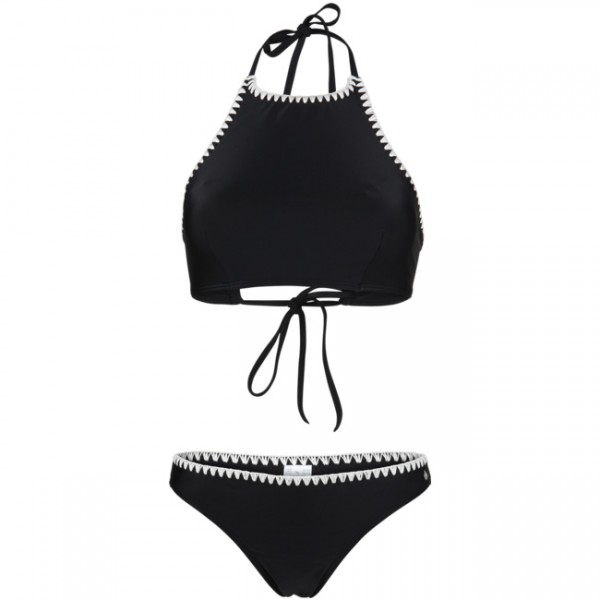 stuf CROCHET SEAM 4-L Damen Bikini, Black