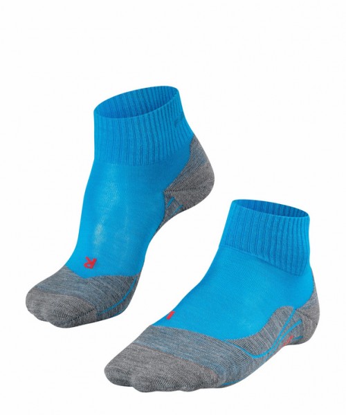 Falke TK5 SHORT Damen Trekking Socken, Turquoise
