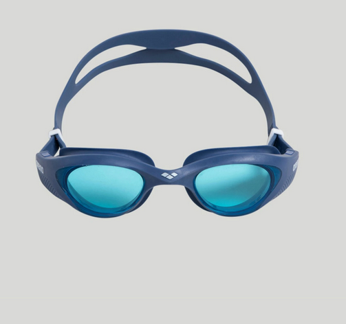 arena THE ONE Unisex Schwimmbrille, Light Blue-Blue-Blue
