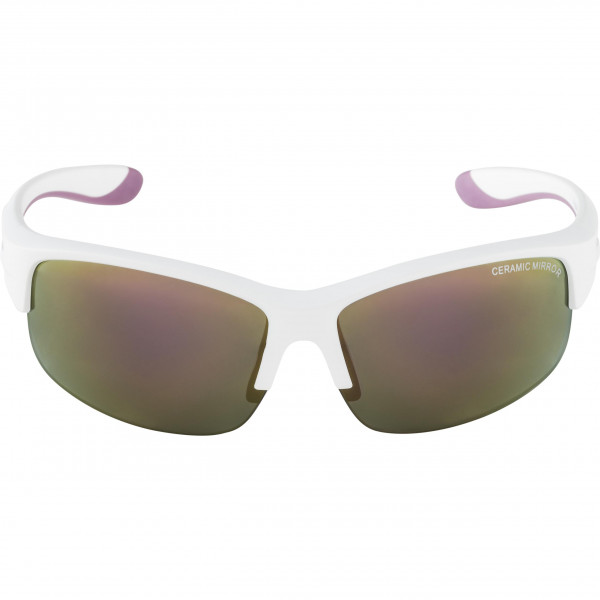 Alpina FLEXXY YOUTH HR Kinder Brille, White Matt-Purple