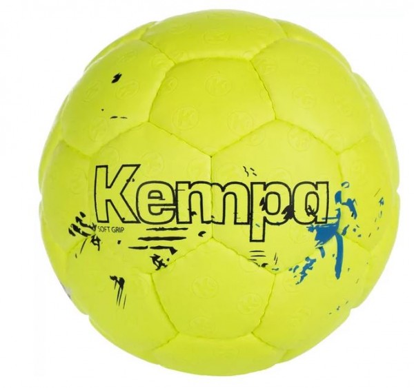 Kempa GRAFFITI Soft Grip Handball, gelb/mehrfarbig