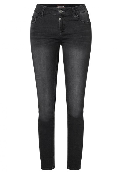 TIMEZONE ALEENA Damen Jeans (30er Länge), Soft Black Wash